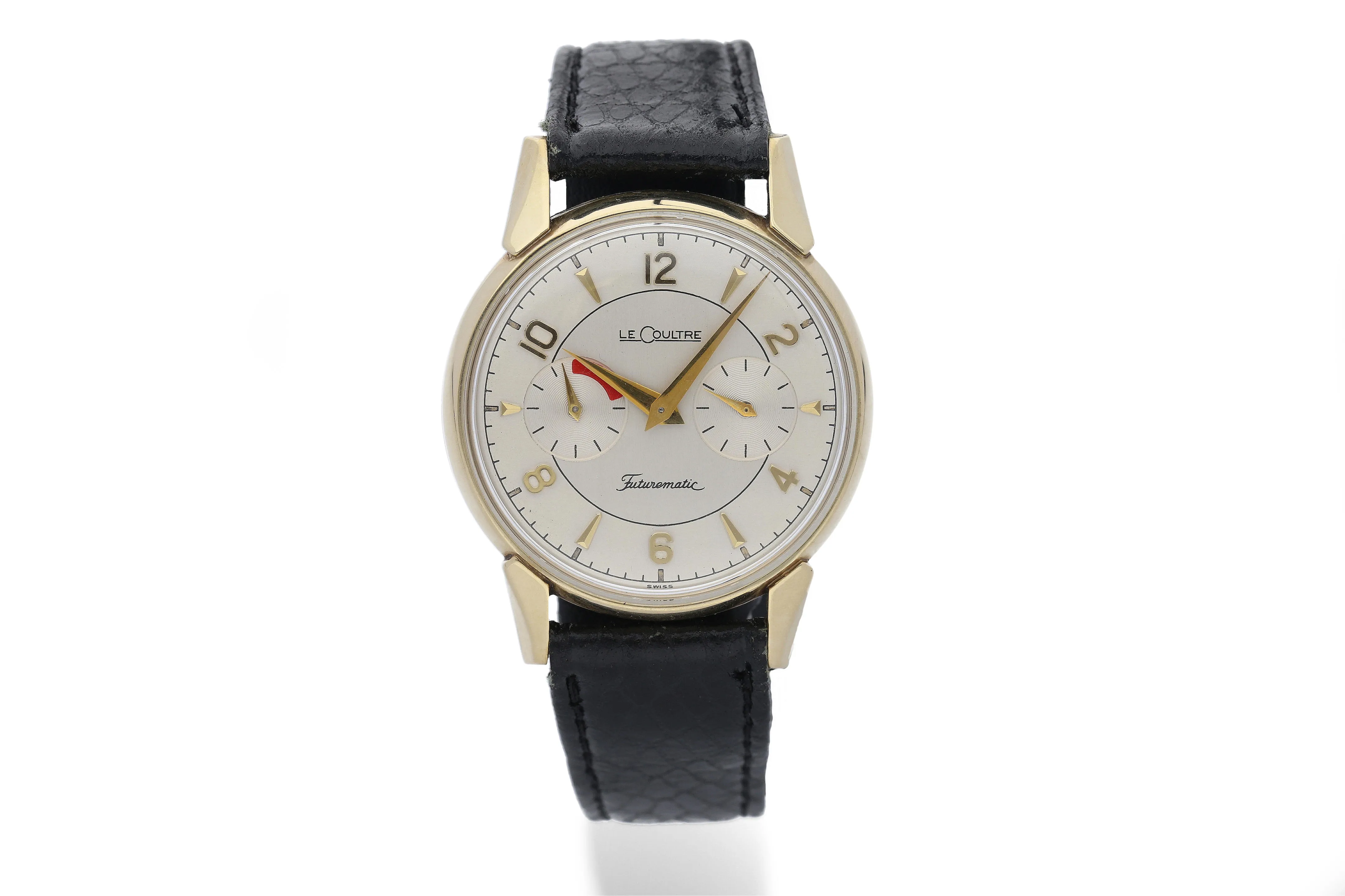 Jaeger-LeCoultre Futurematic 35mm Yellow gold Silver