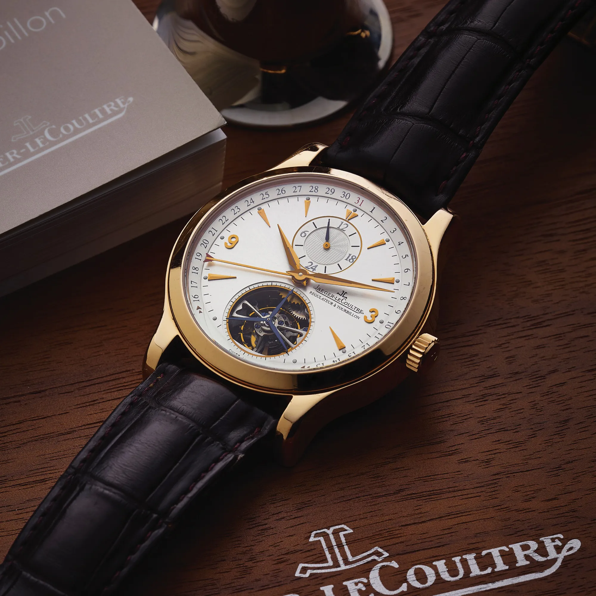 Jaeger-LeCoultre Master 146.2.34.S 42mm Rose gold Silver