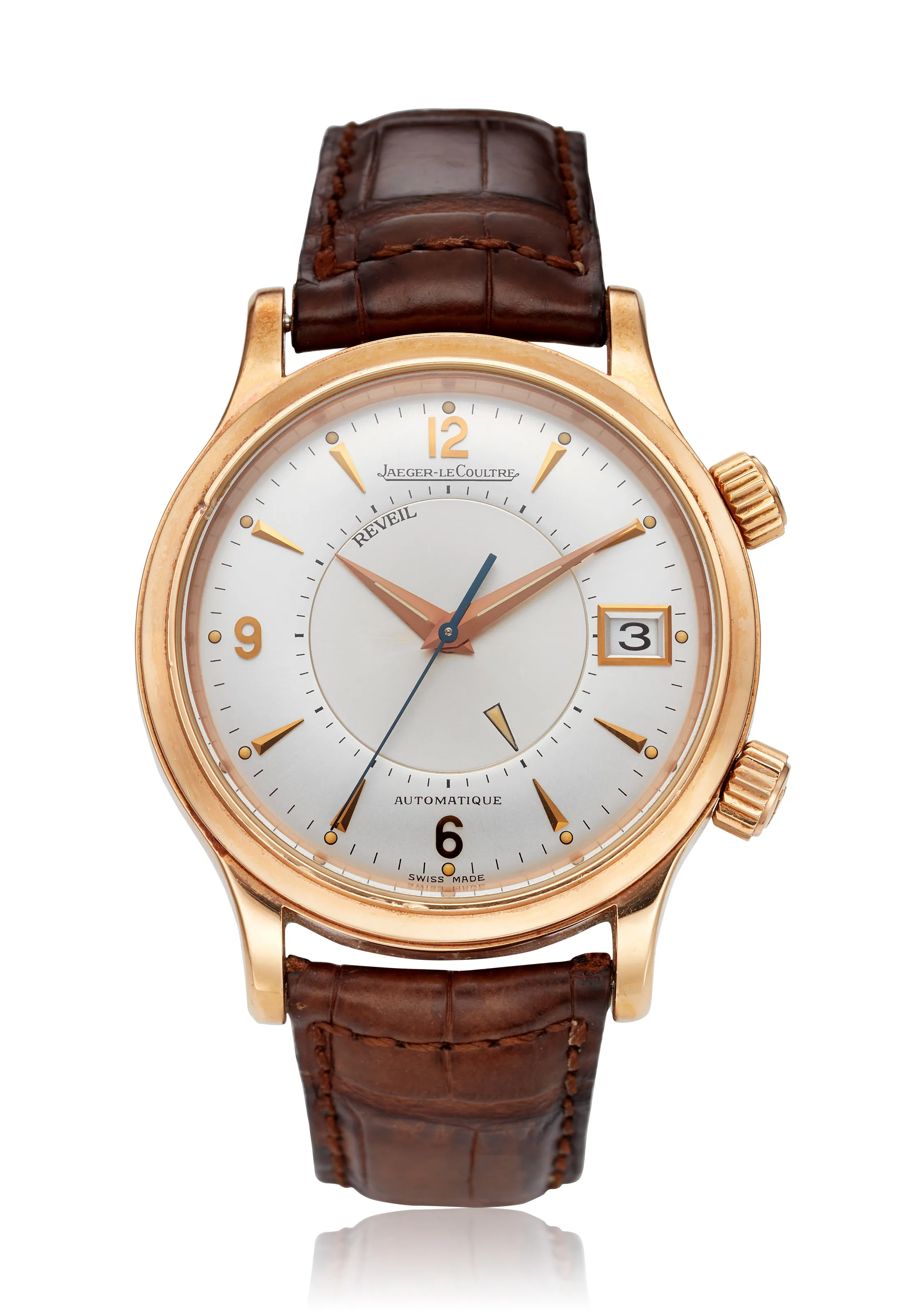 Jaeger-LeCoultre Master Control 141.2.97 39mm Rose gold Silver