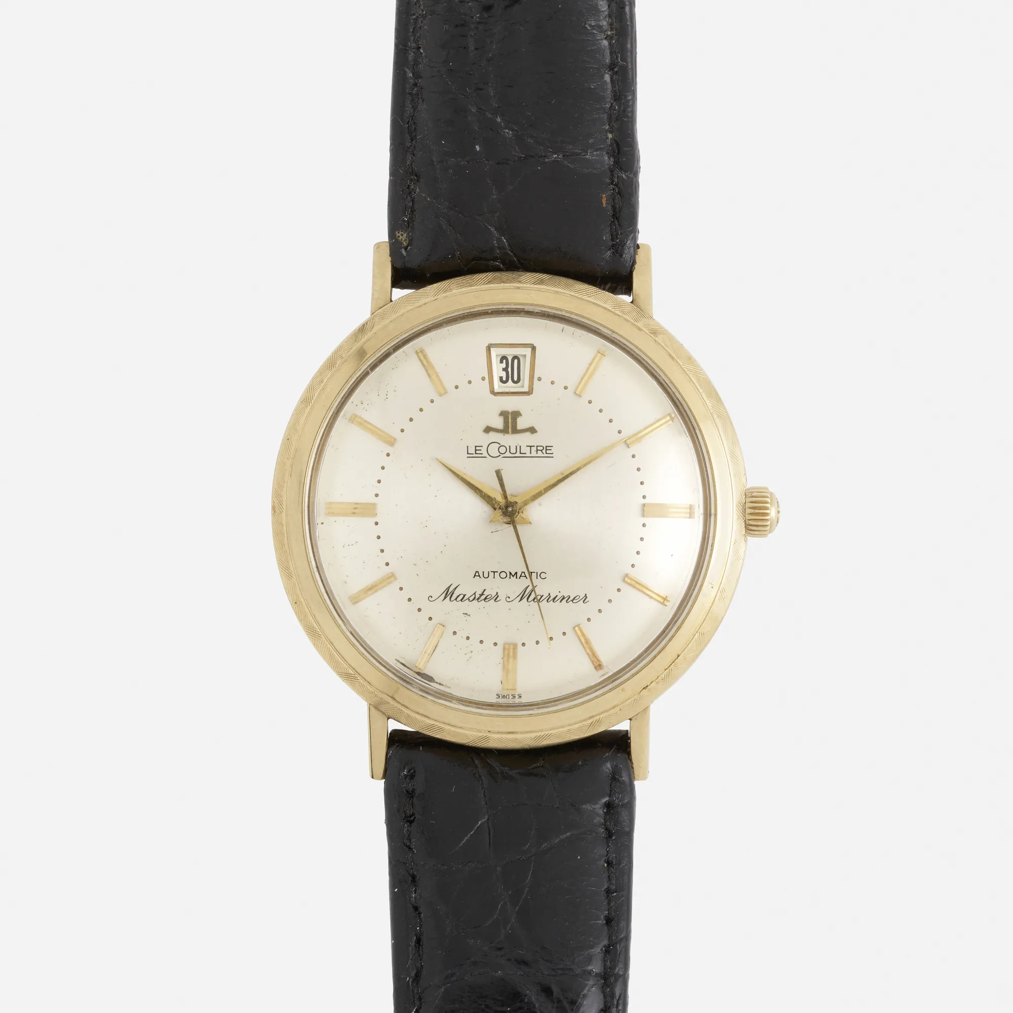 Jaeger-LeCoultre Master Mariner 1200 35mm Yellow gold Silver