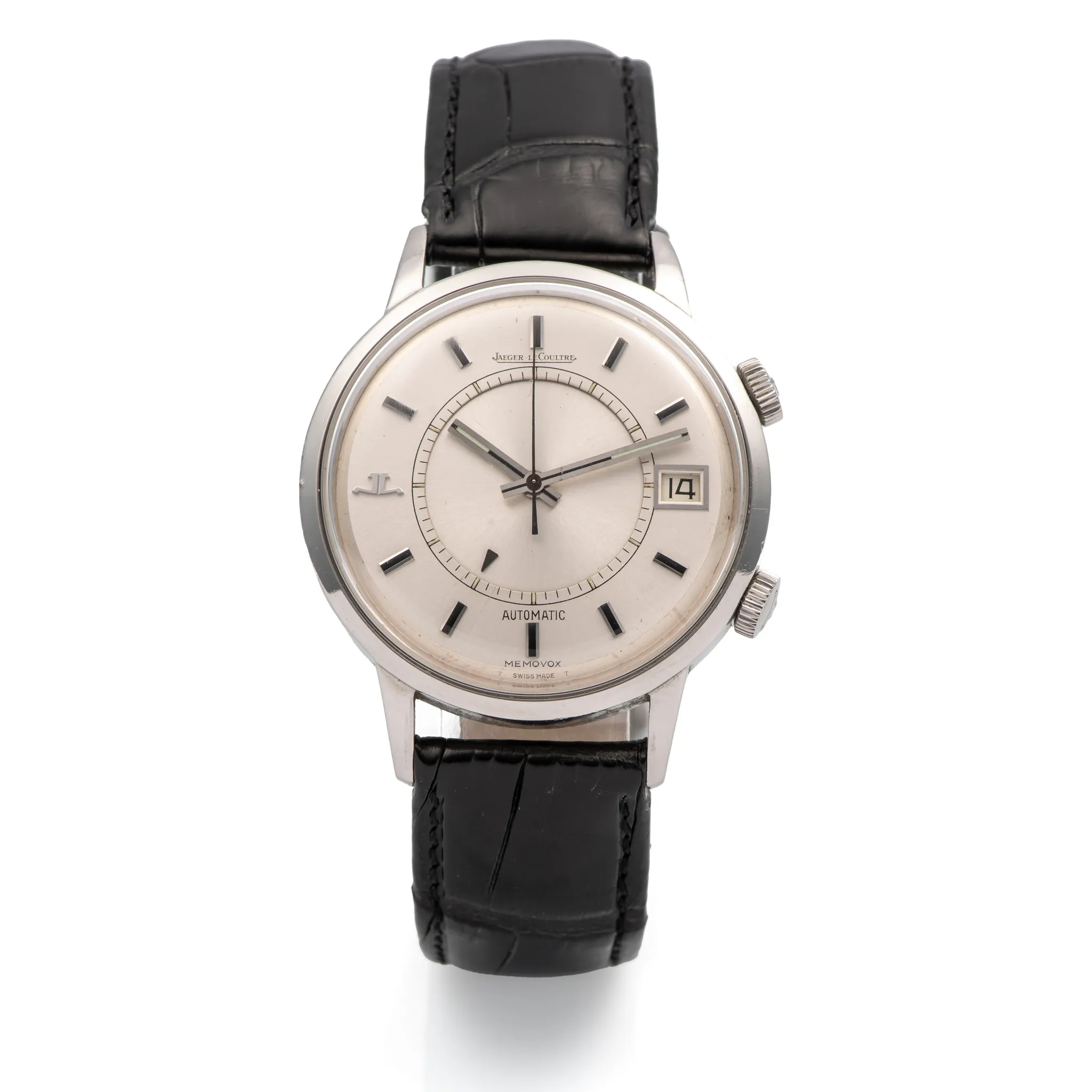 Jaeger-LeCoultre Memovox 875.42 37mm Stainless steel Silver