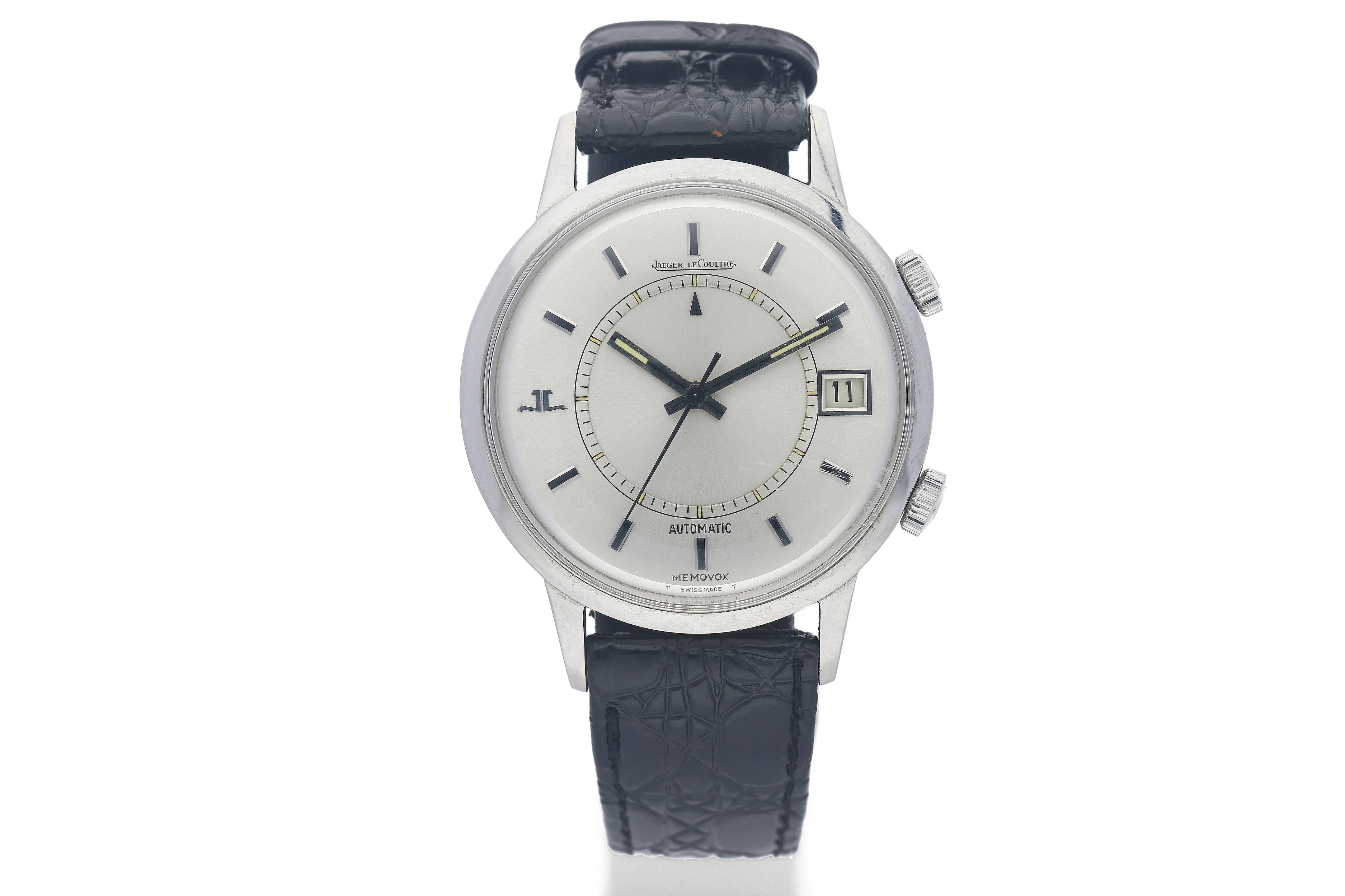 Jaeger-LeCoultre Memovox 875.42 37mm Stainless steel Silver