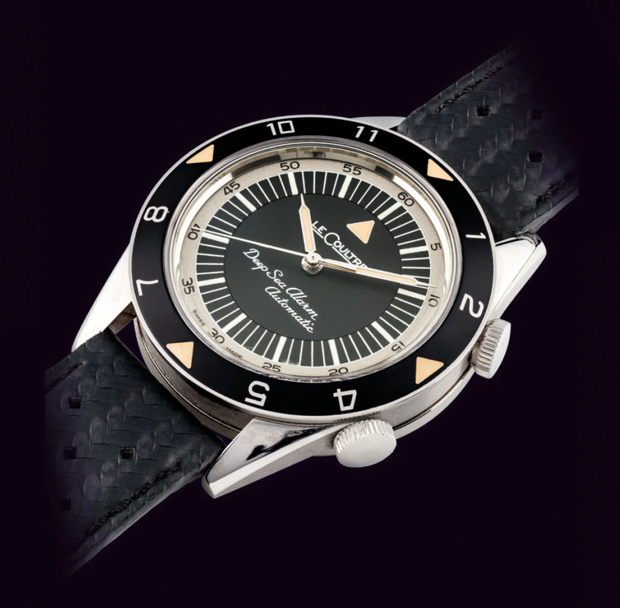 Jaeger-LeCoultre Memovox Tribute to Deep Sea 134.8.96 40.5mm Stainless steel Black