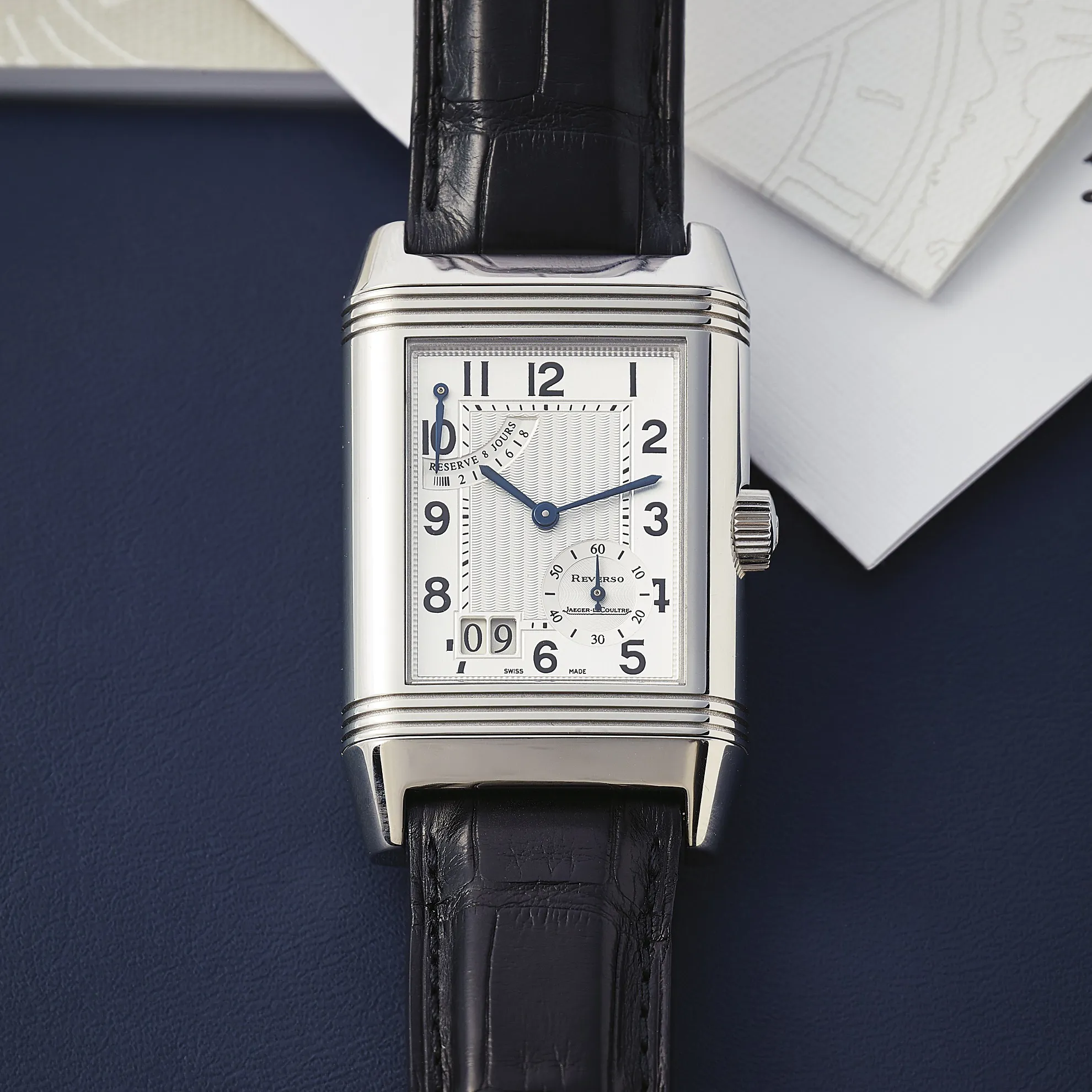 Jaeger-LeCoultre Reverso 240.8.15 29mm Stainless steel White