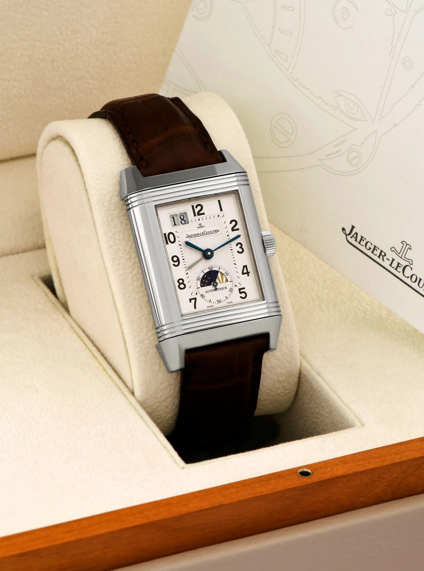 Jaeger-LeCoultre Reverso 240.8.72 29mm Stainless steel Silver