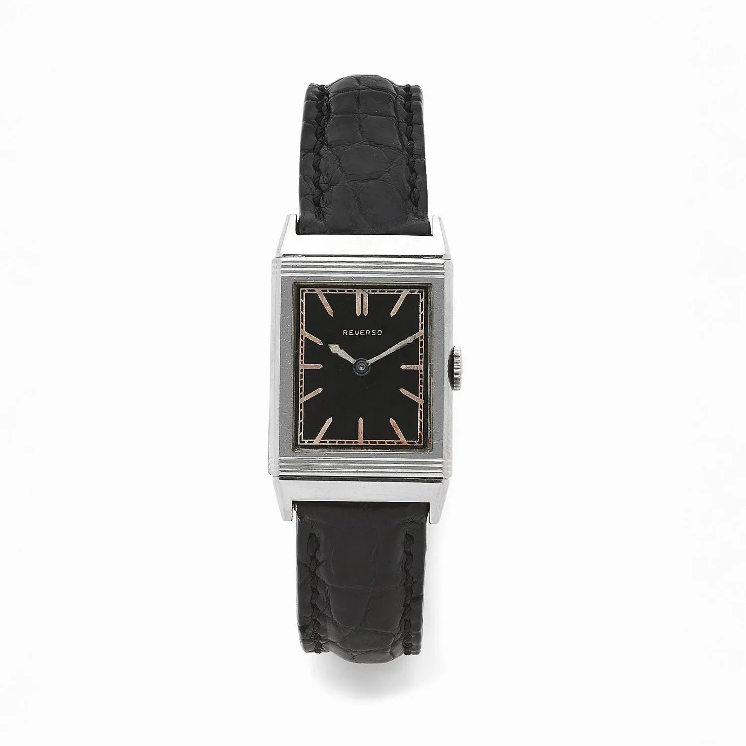 Jaeger-LeCoultre 201 38mm Stainless steel Black