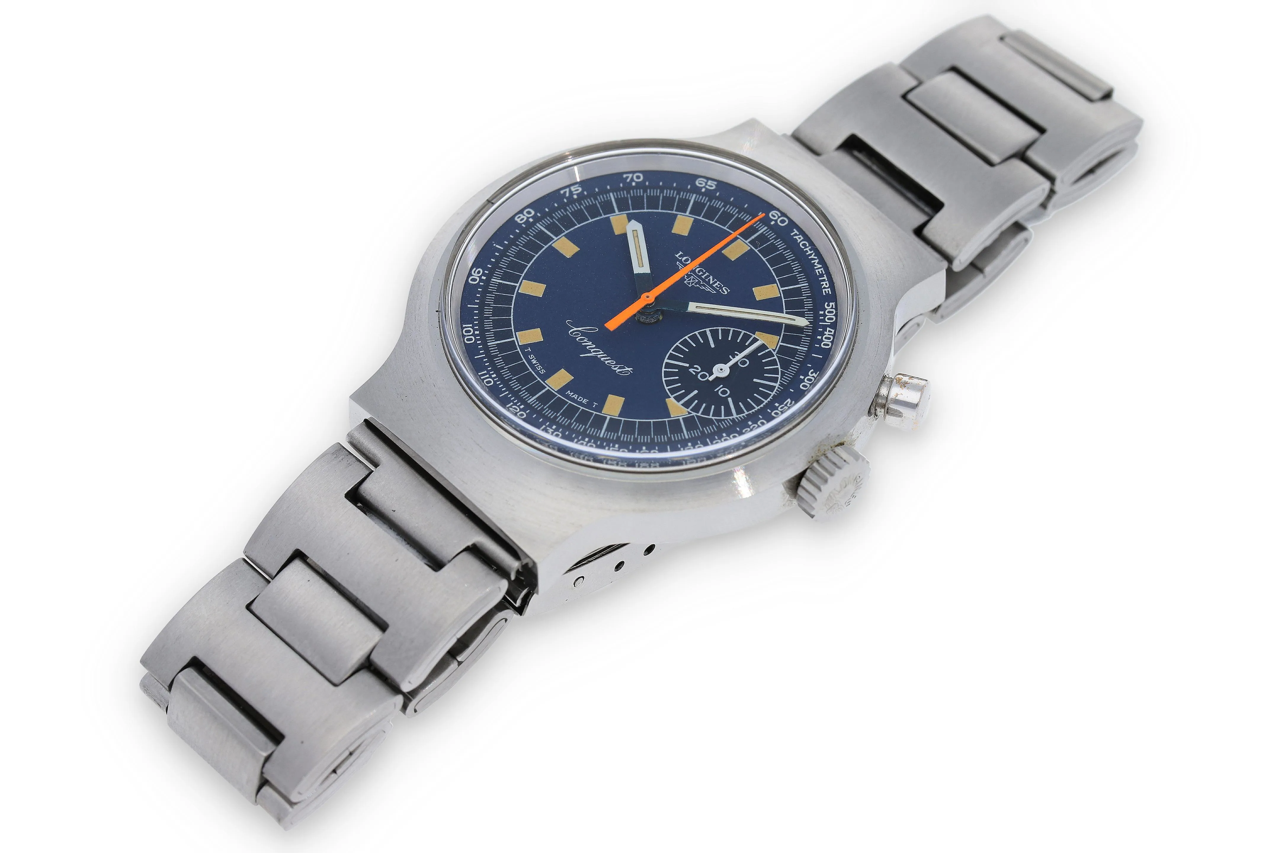 Longines Conquest 36mm Stainless steel Blue