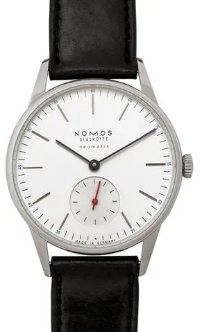 NOMOS Orion Neomatik 392 36mm Stainless steel White