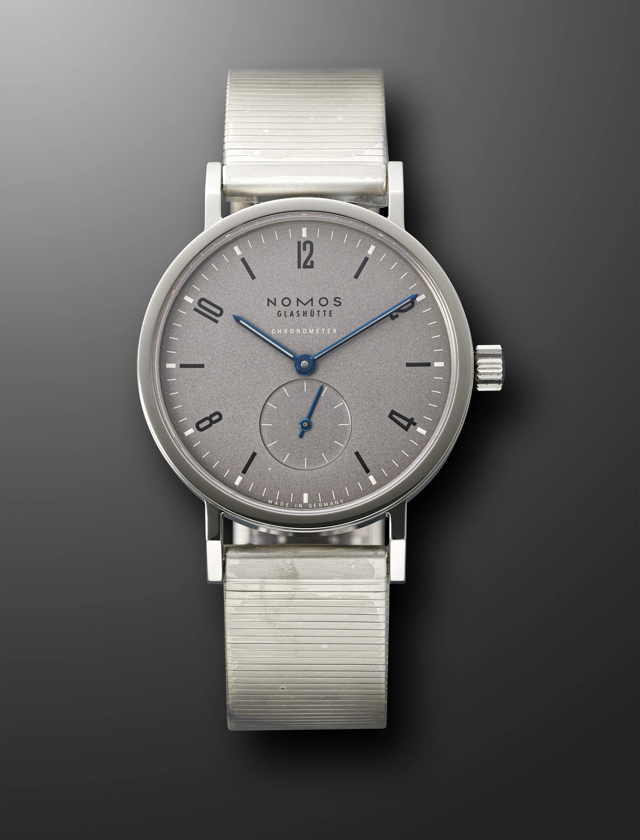 NOMOS Tangente 501.S6 36.5mm Stainless steel Gray