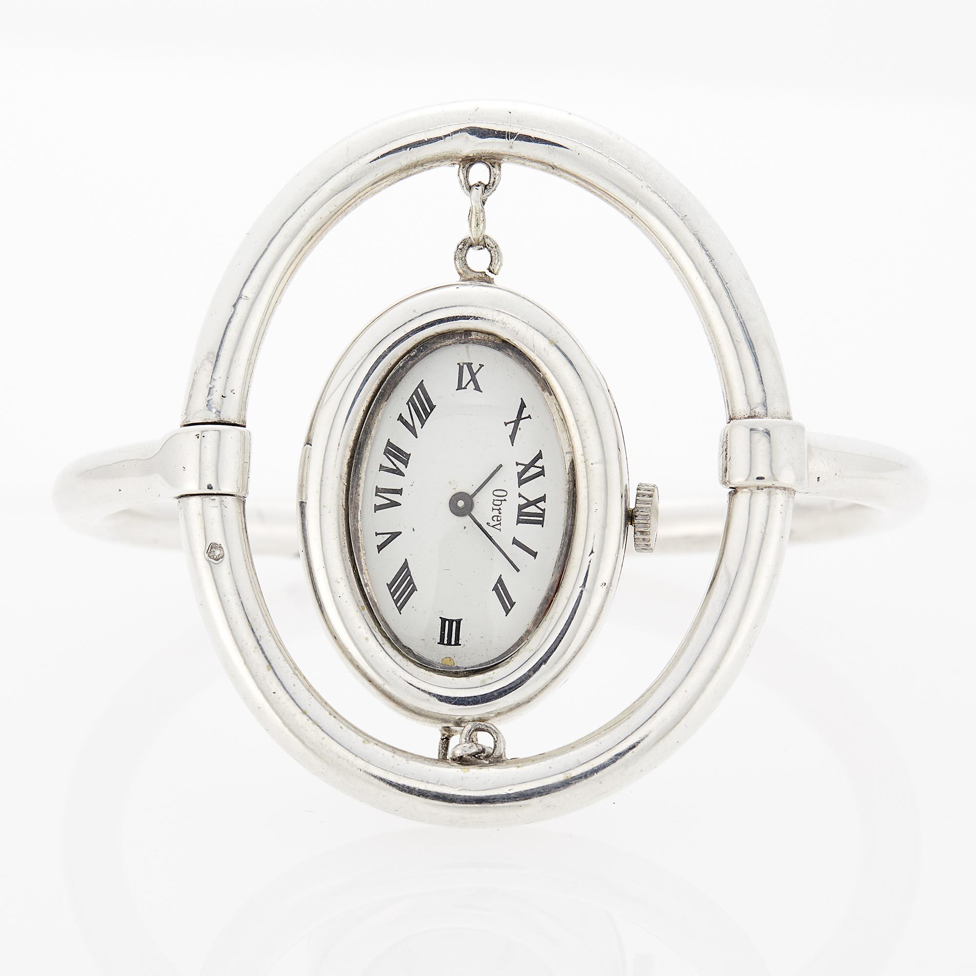 オブレイ　Obrey オーバルSILVER Obrey Orbital Silver White United States | Jewelry Online