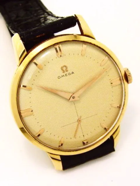 Omega 2687 38mm Rose gold Guilloché