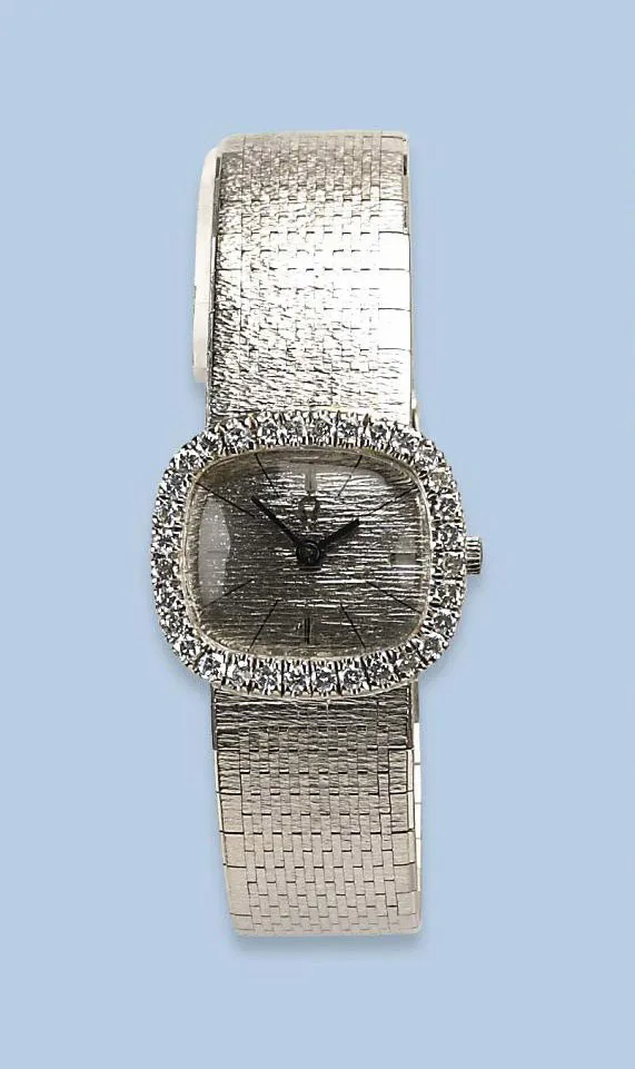 Omega 17mm White gold Silver