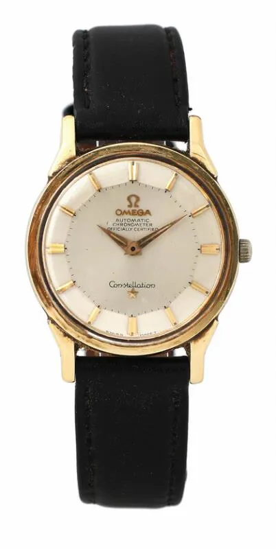 Omega Constellation 165.002 34mm Yellow gold and stainless steel Silver