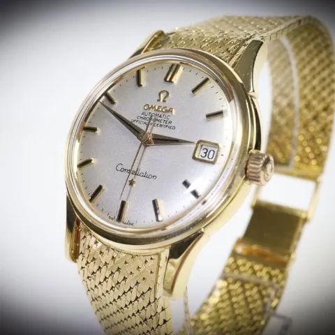 Omega Constellation 168.010/11 35mm Yellow gold Silver