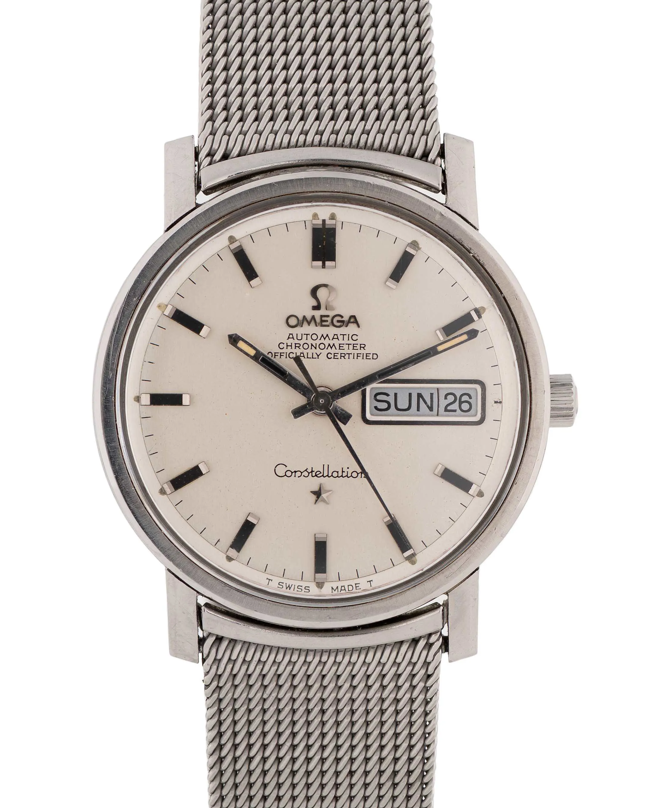 Omega Constellation 168.016 35mm Stainless steel White