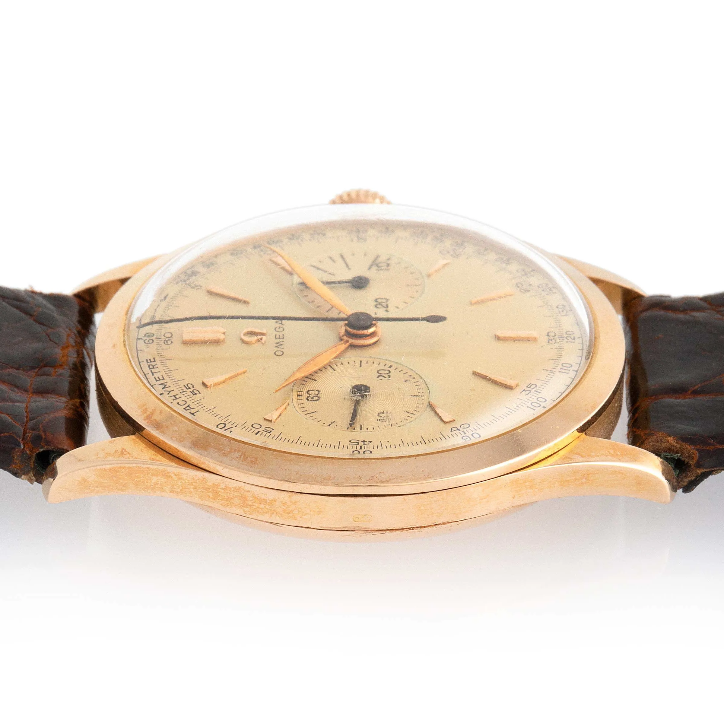 Omega OT 2872 34mm Rose gold Salmon 3