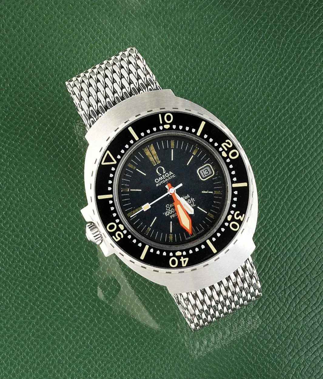 Omega Seamaster 60mm Stainless steel Black