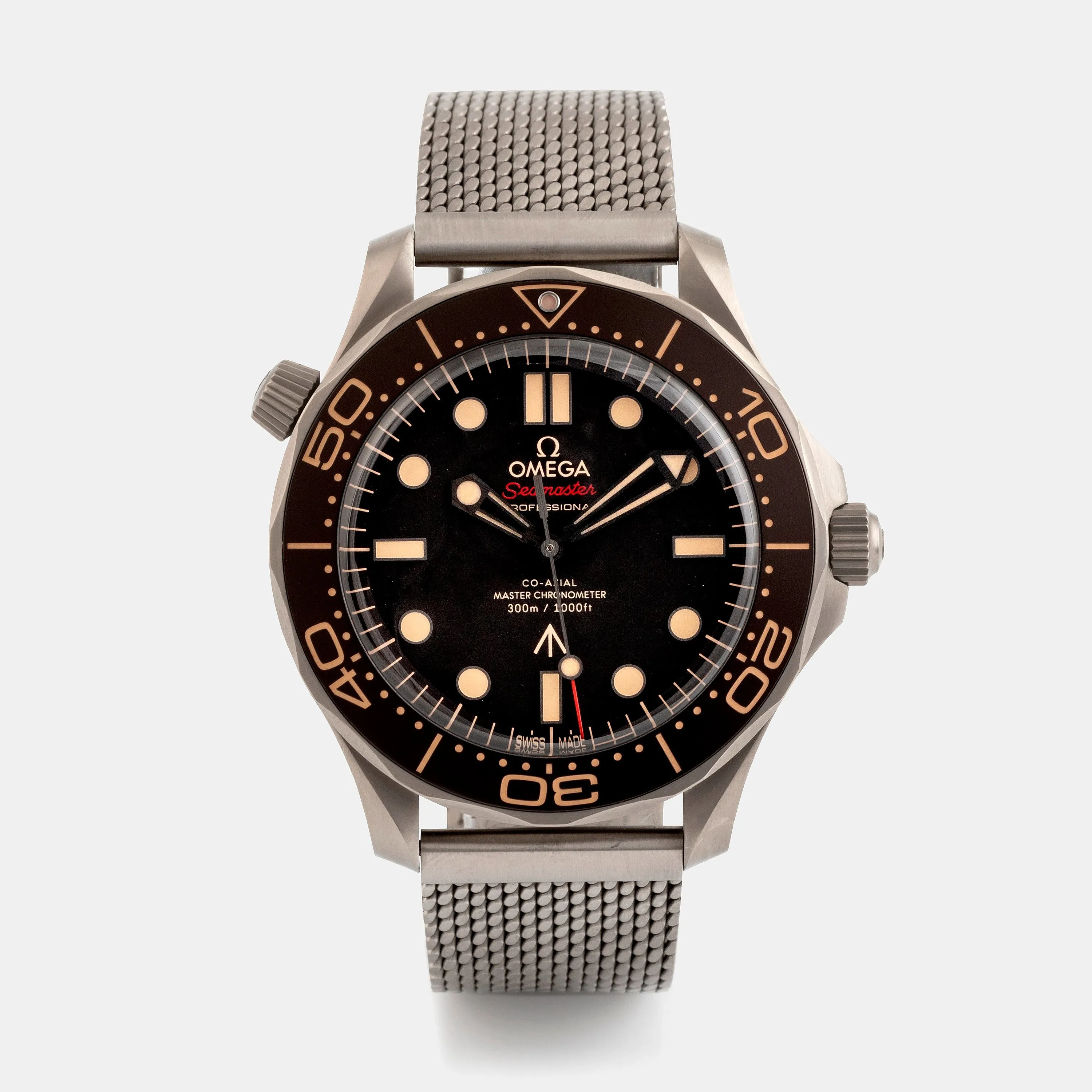 Omega Seamaster Diver 300M 210.90.42.20.01.001 42mm Titanium Black