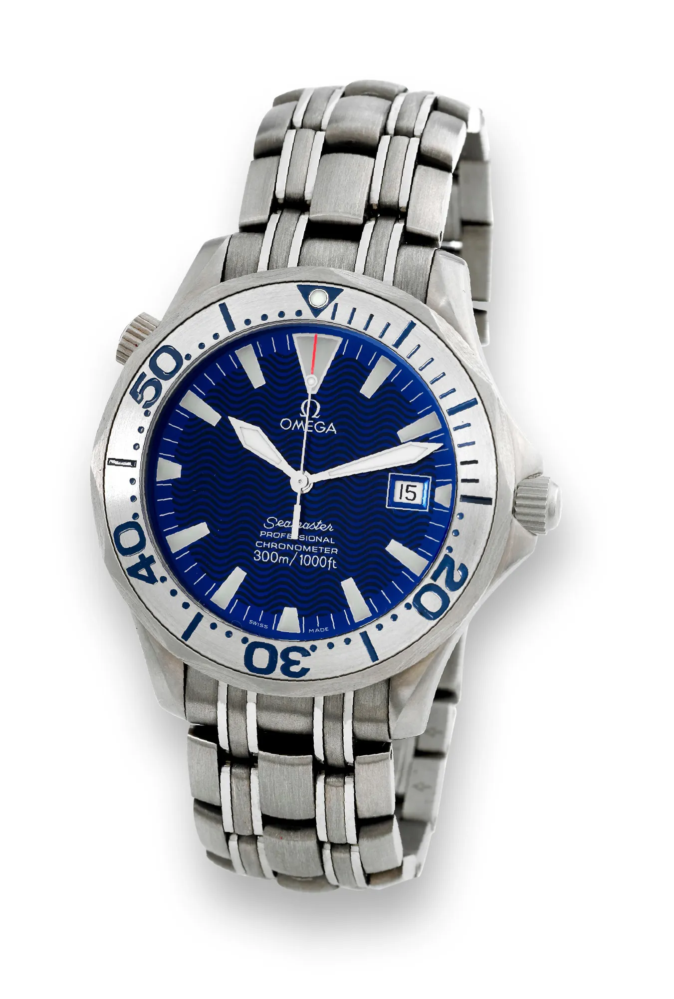 Omega Seamaster Diver 300M 2231.80 42mm Titanium Blue