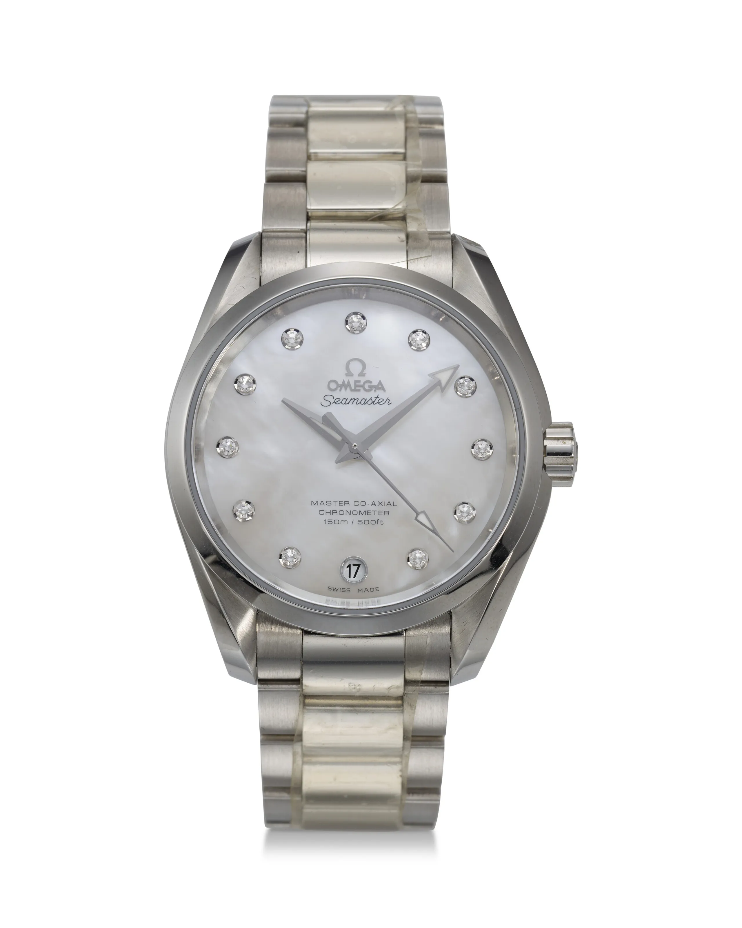 Omega Aqua Terra 231.10.39.21.55.002 38.5mm Stainless steel Mother-of-pearl