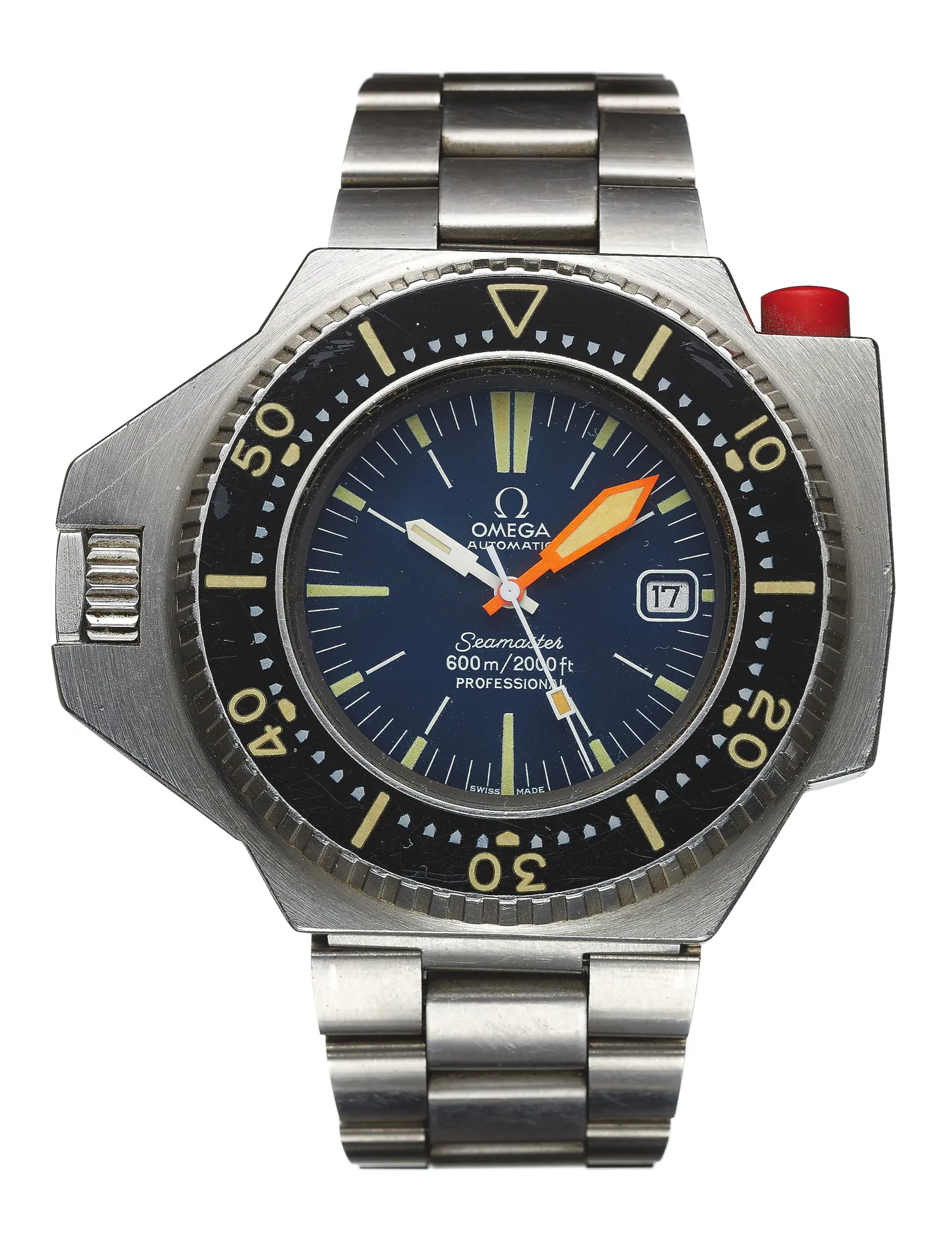 Omega Seamaster ST 45mm Stainless steel Navy blue