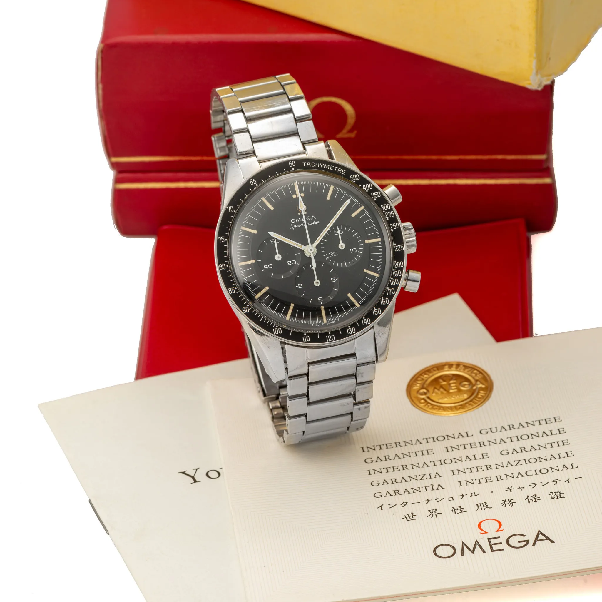 Omega Speedmaster 105.003-65 38mm Stainless steel Black 1