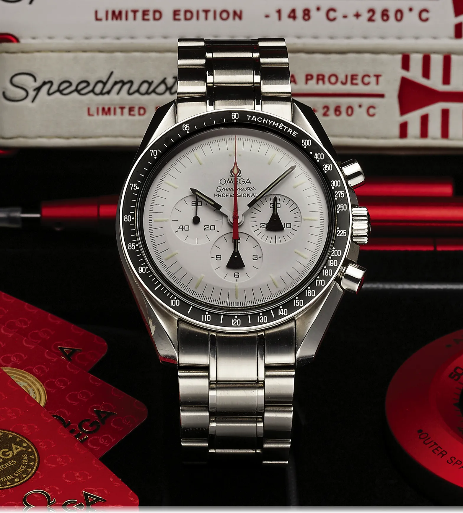 Omega Speedmaster ST 42mm Stainless steel Silver