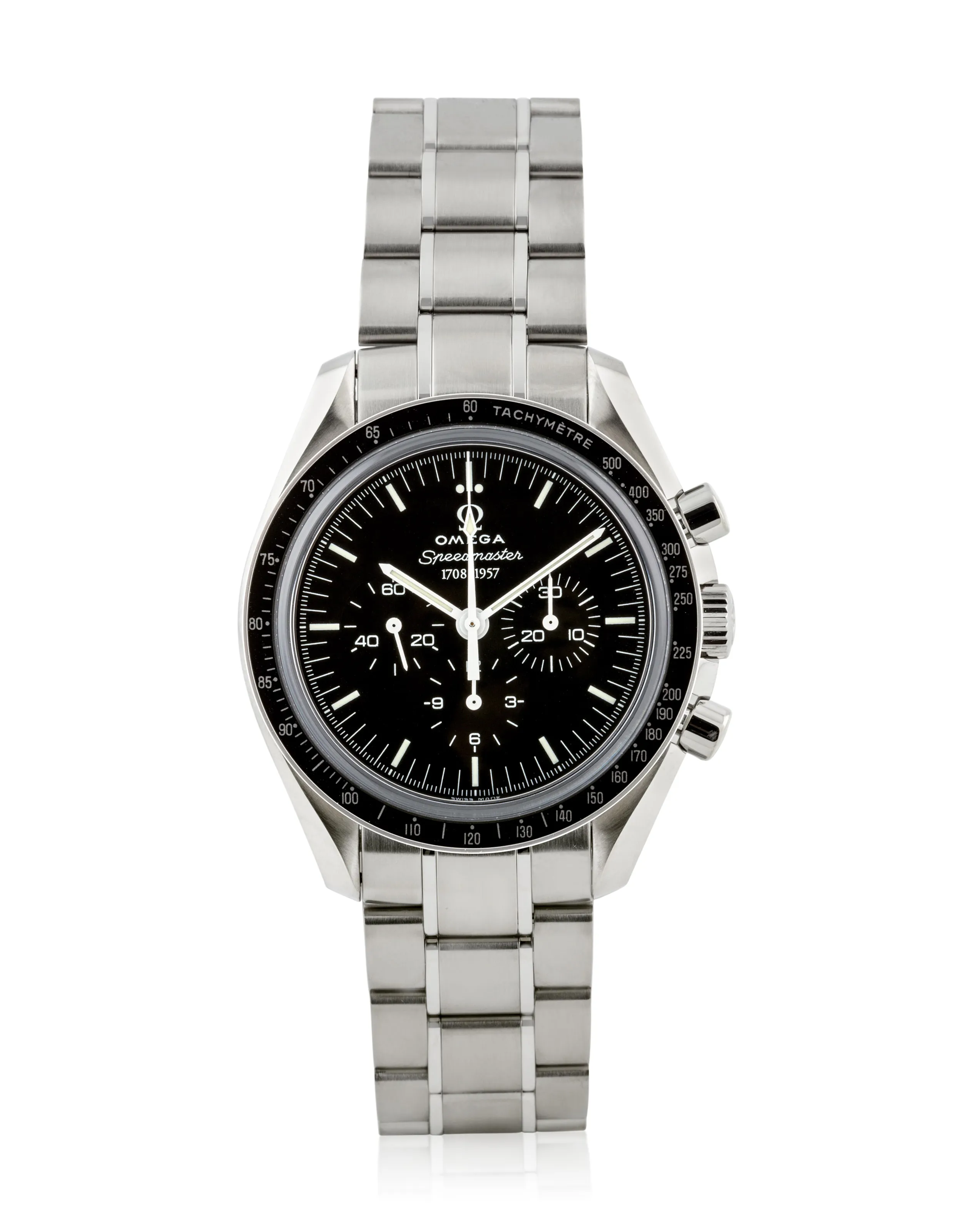 Omega Speedmaster Moonwatch 311.33.42.50.01.001 42mm Stainless steel Black