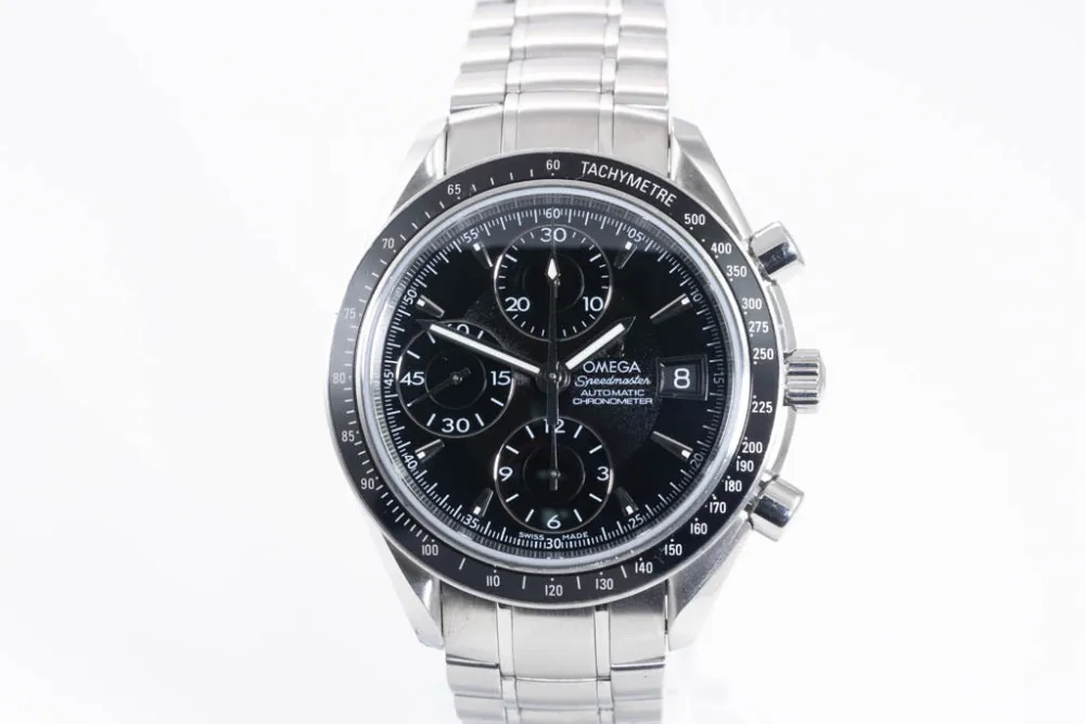 Omega Speedmaster Date 32105000 40mm Stainless steel Black 3