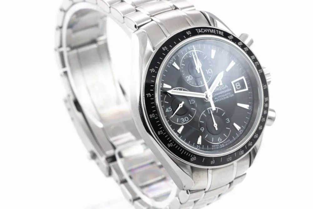 Omega Speedmaster Date 32105000 40mm Stainless steel Black 4