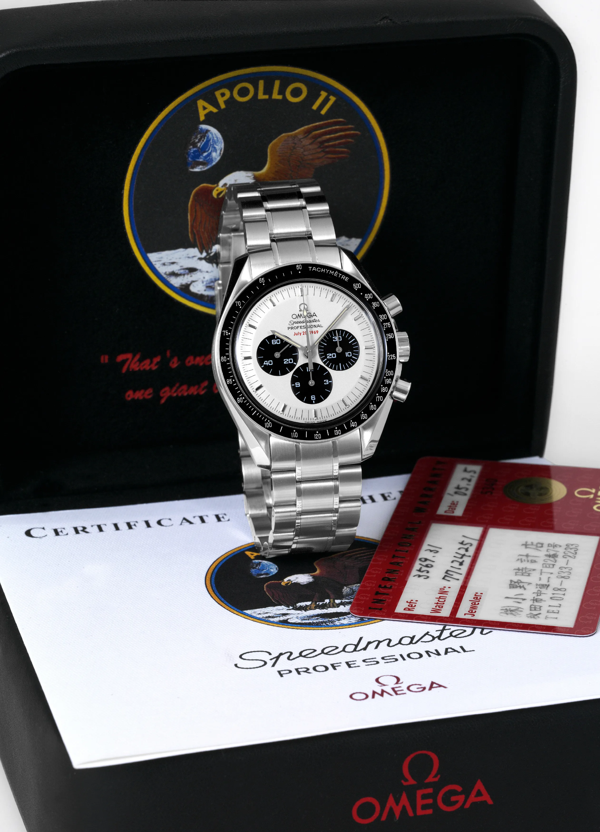 Omega Speedmaster Moonwatch 3569.31.00 42mm Stainless steel Silver