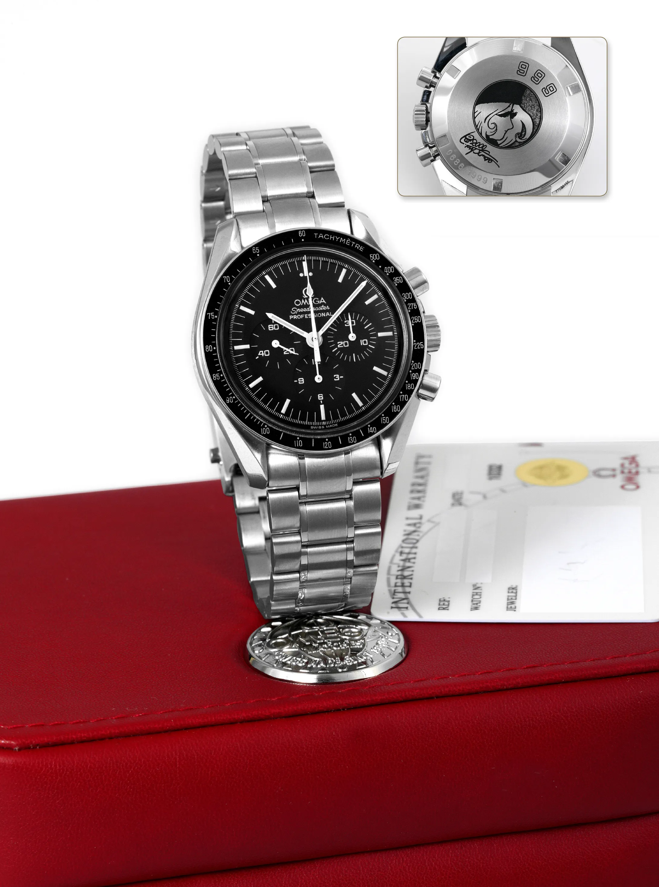 Omega Speedmaster Moonwatch 3571.50 42mm Stainless steel Black