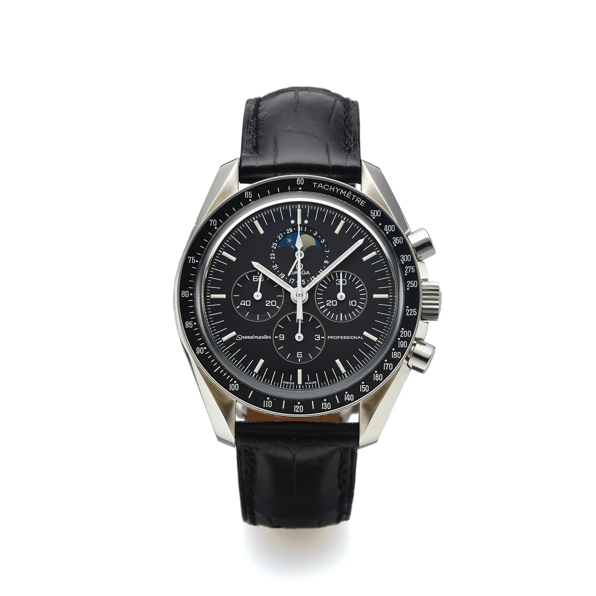 Omega Speedmaster Moonwatch 3576.50.00 42mm Stainless steel Black