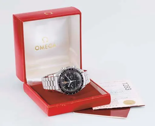 Omega Speedmaster Moonwatch ST 345.0809 42mm Stainless steel Black