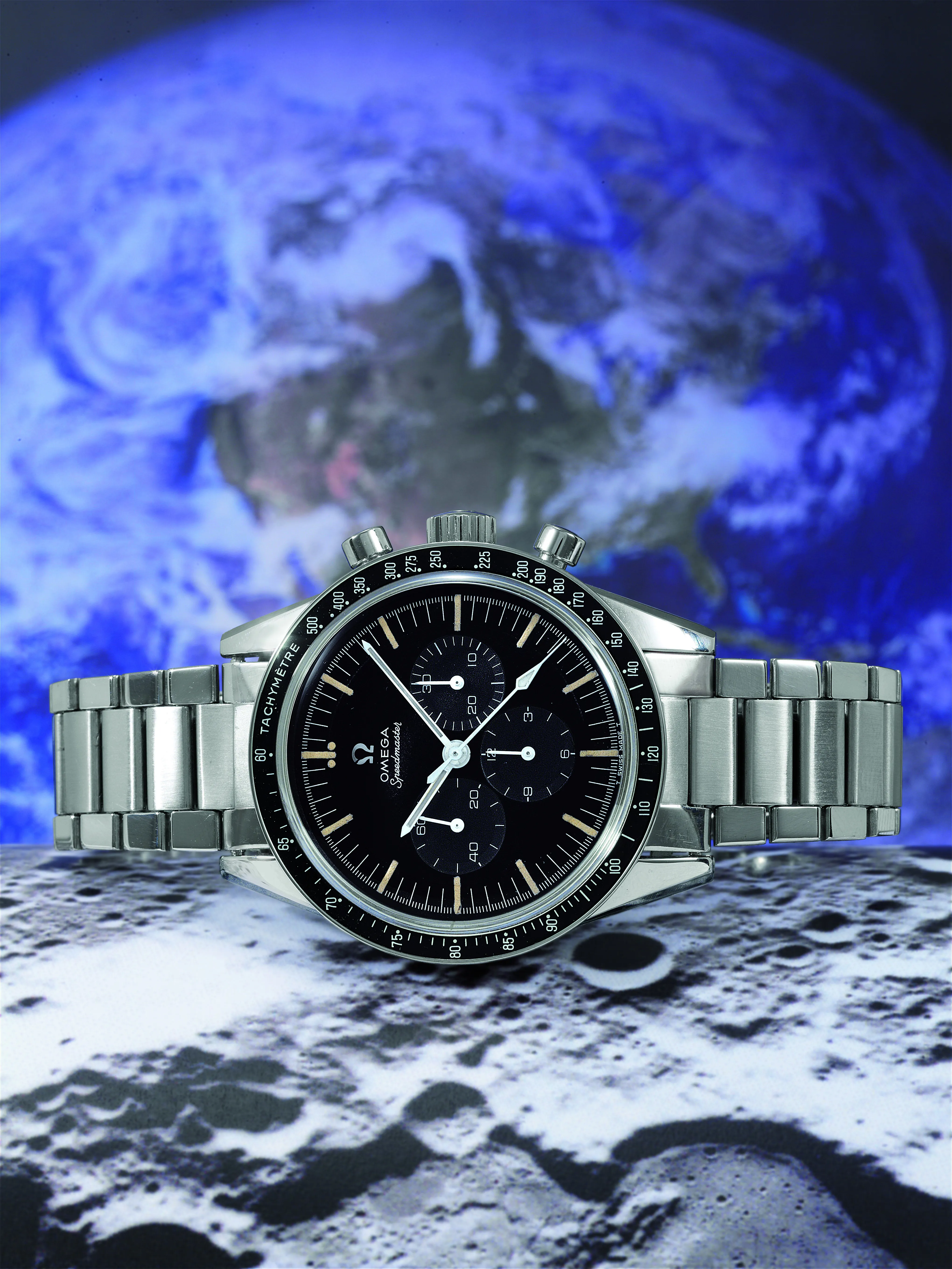 Omega Speedmaster 39mm Stainless steel Black