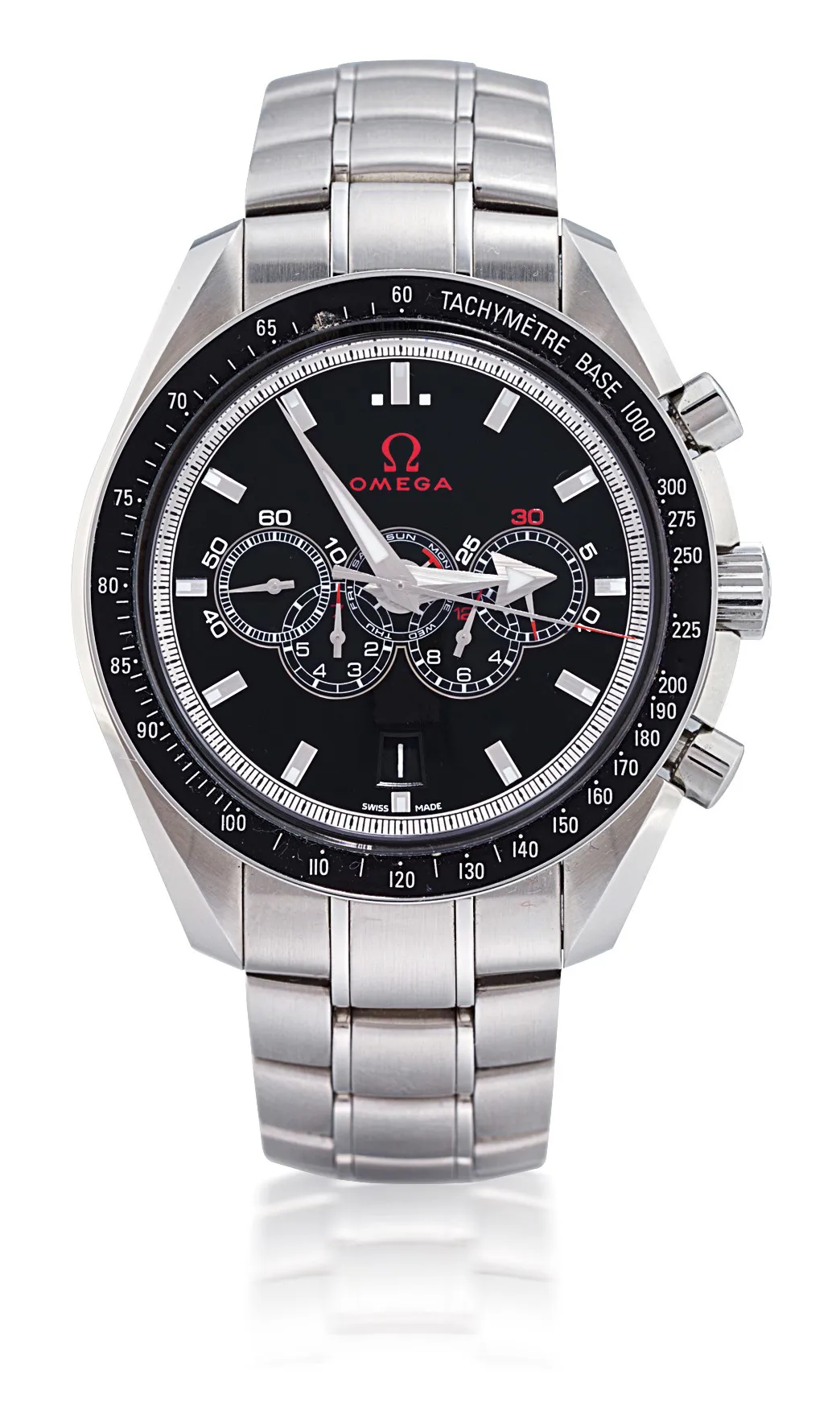 Omega Speedmaster 44mm Stainless steel Black