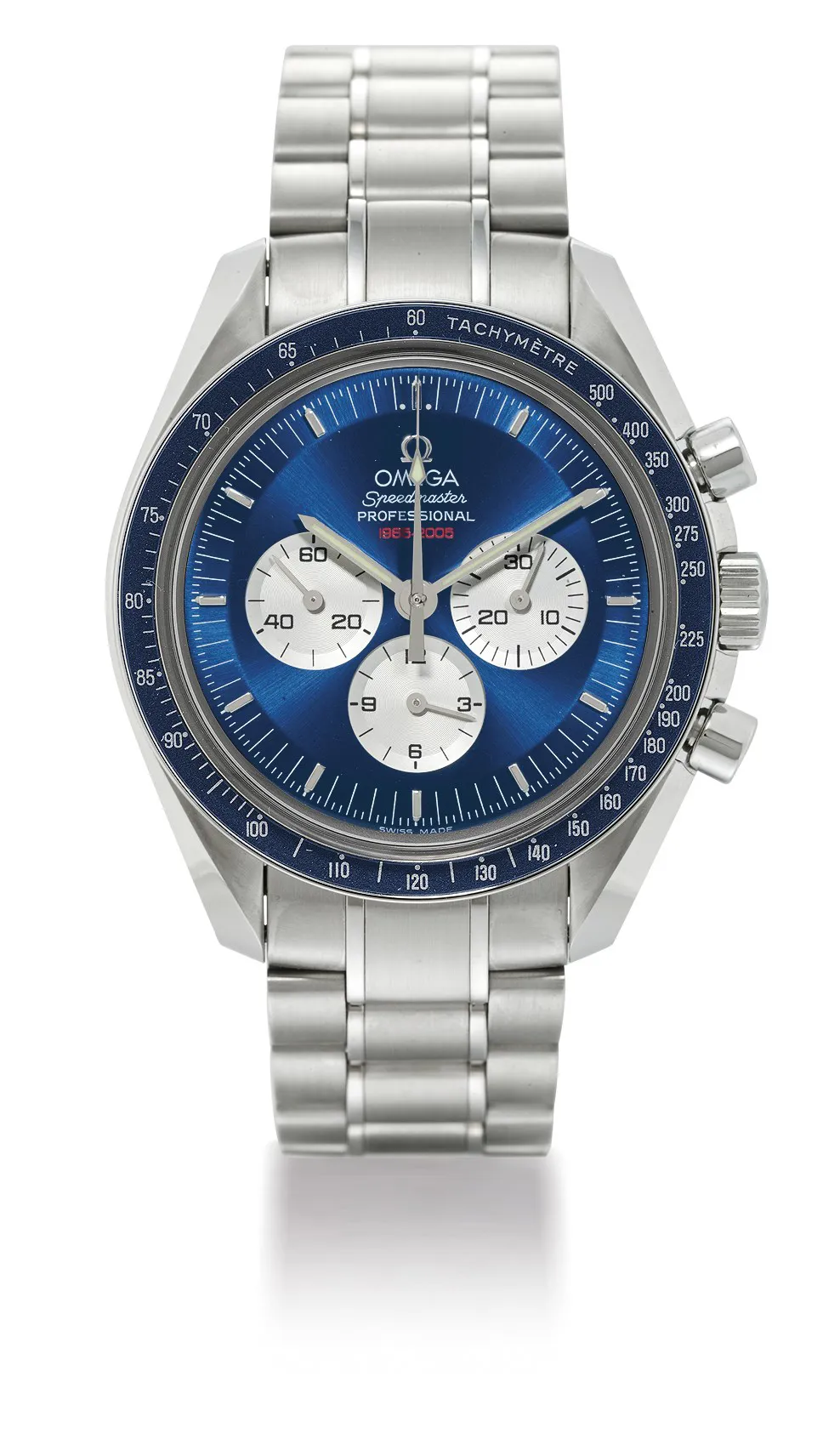 Omega Speedmaster 42mm Stainless steel Blue