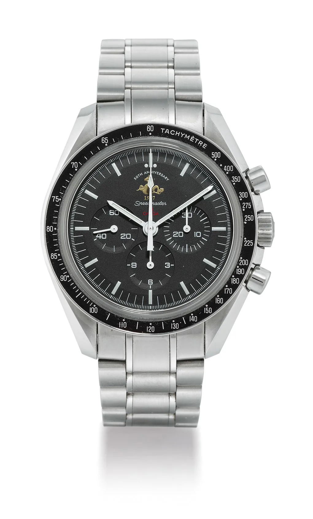 Omega Speedmaster 42mm Stainless steel Black