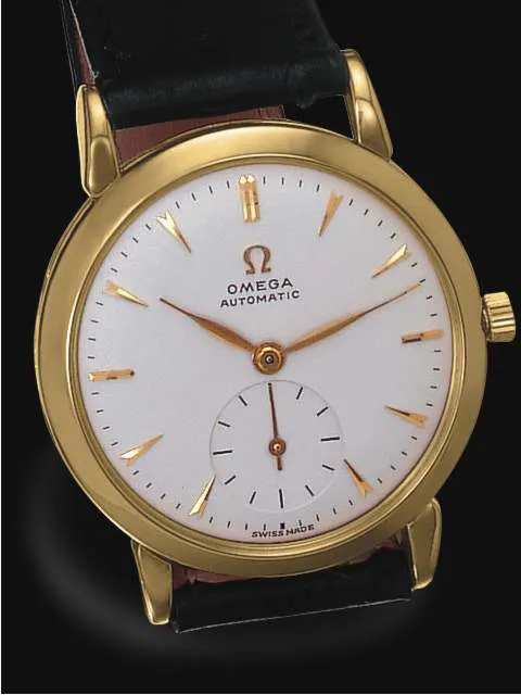 Omega 32mm Yellow gold White