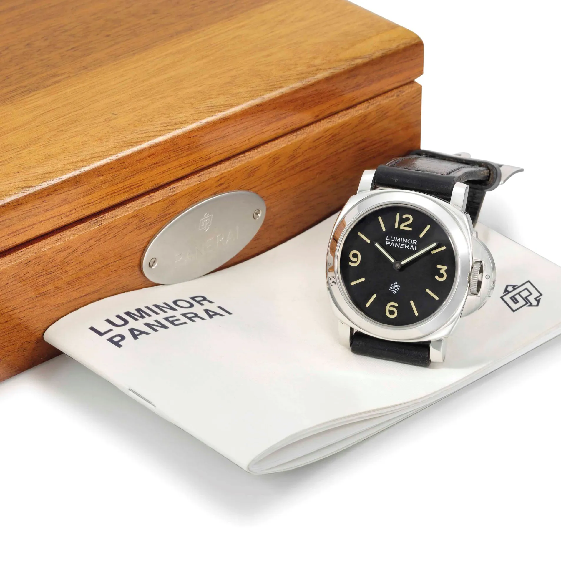 Panerai Pre-Vendome 5218-201/A 44mm Stainless steel Black