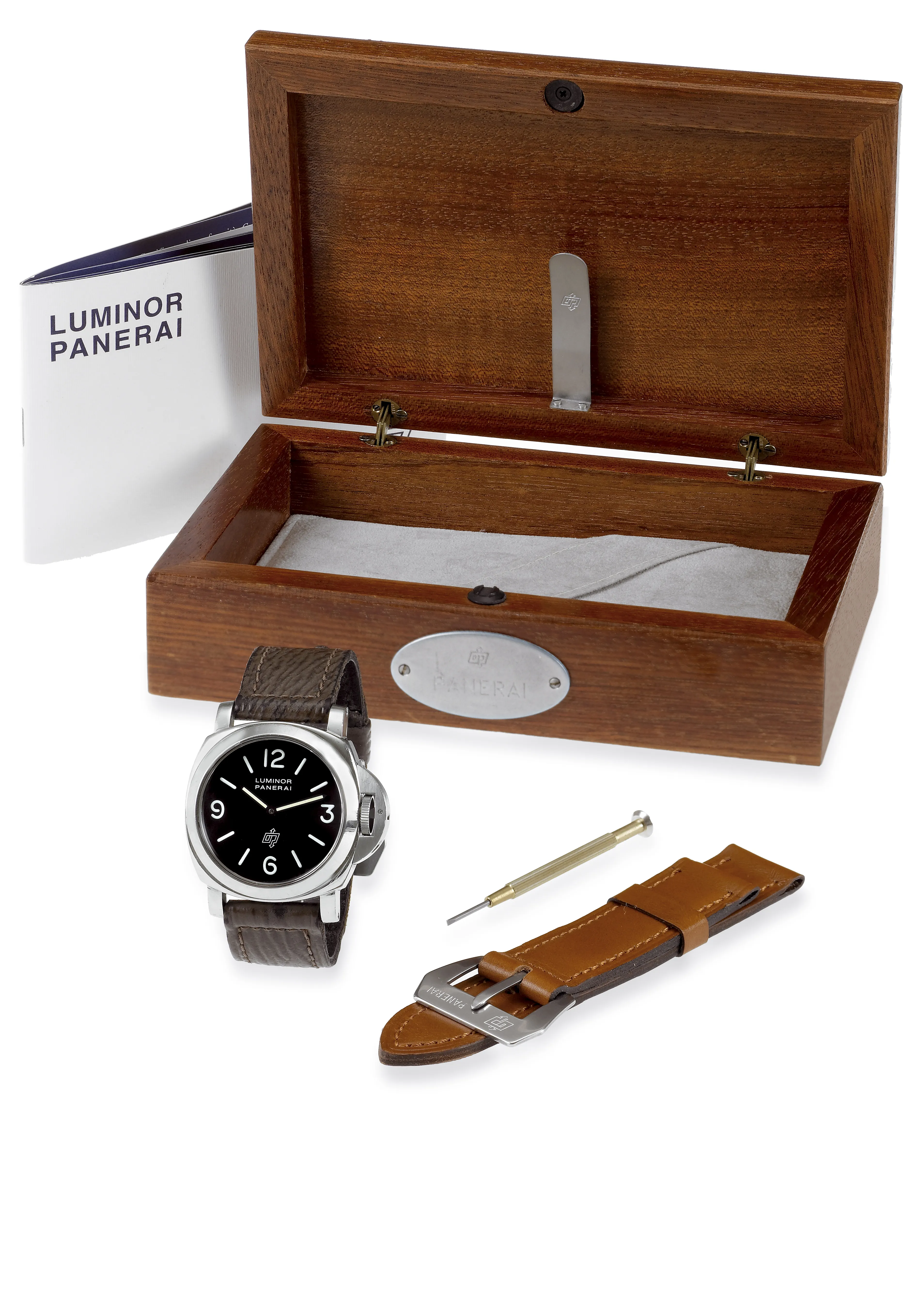 Panerai Pre-Vendome 5218-201/A 44mm Stainless steel Black