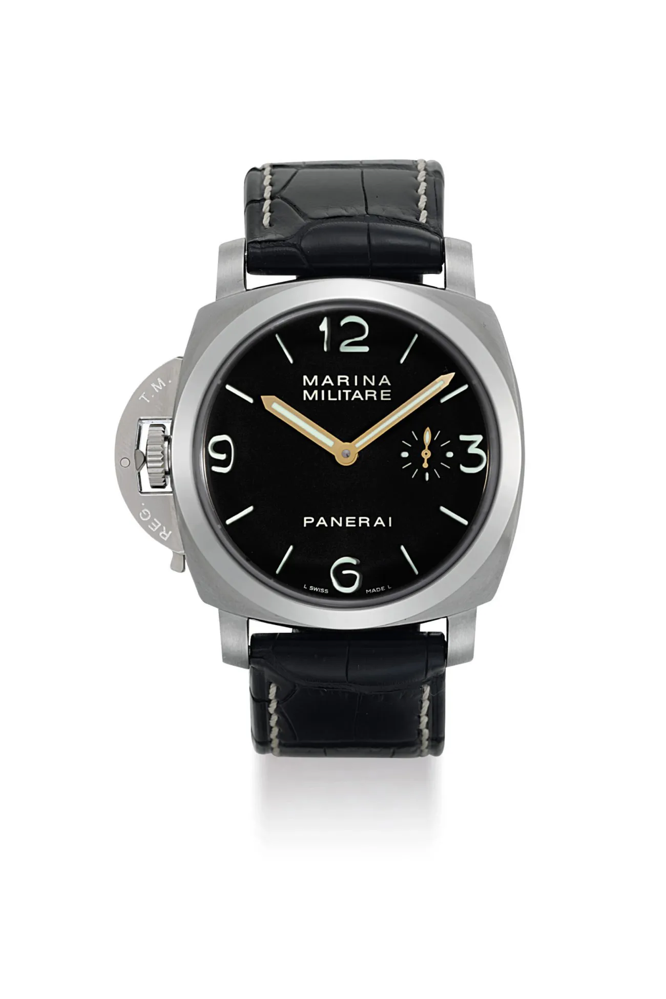 Panerai Luminor Marina Militare OP 6645, PAM00217 47mm Stainless steel Black