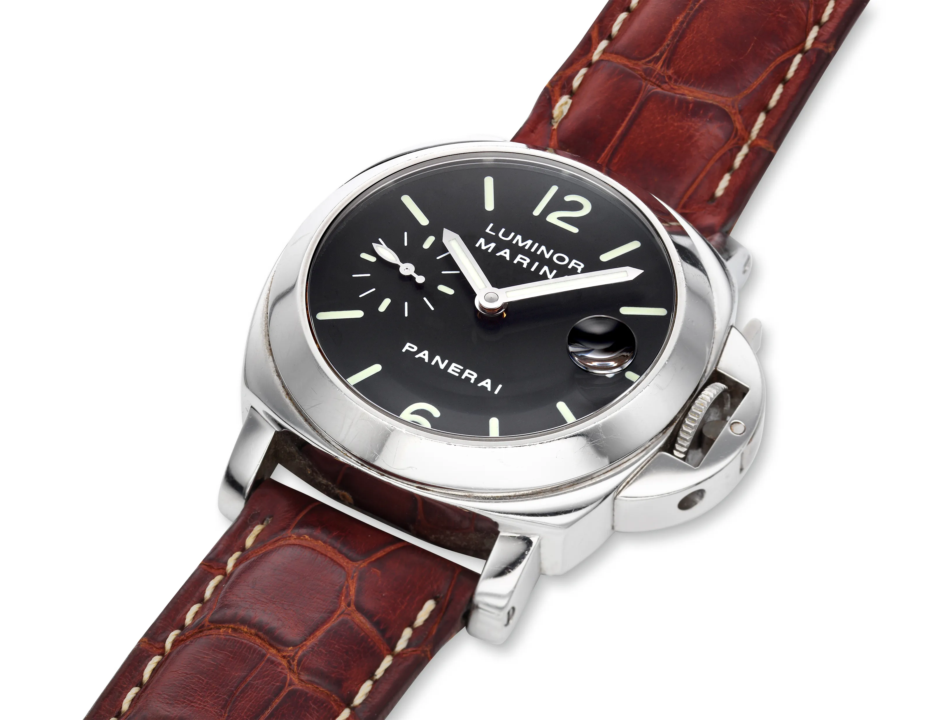 Panerai Luminor Marina Automatic PAM 00048 40mm Stainless steel Black 1