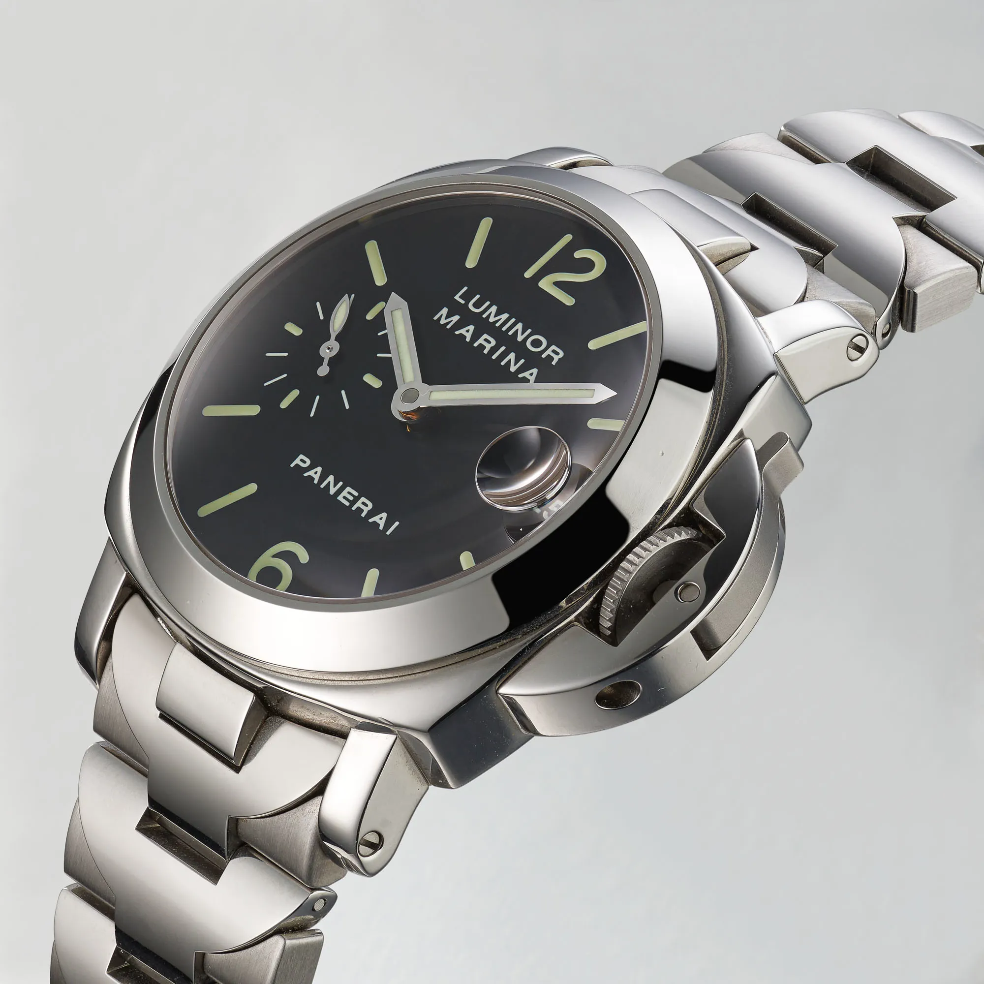 Panerai Luminor Marina Automatic PAM 00050 40mm Stainless steel Black 1