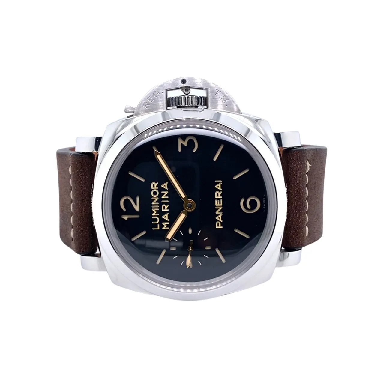 Panerai Luminor 1950 PAM 00422 47mm Stainless steel Black