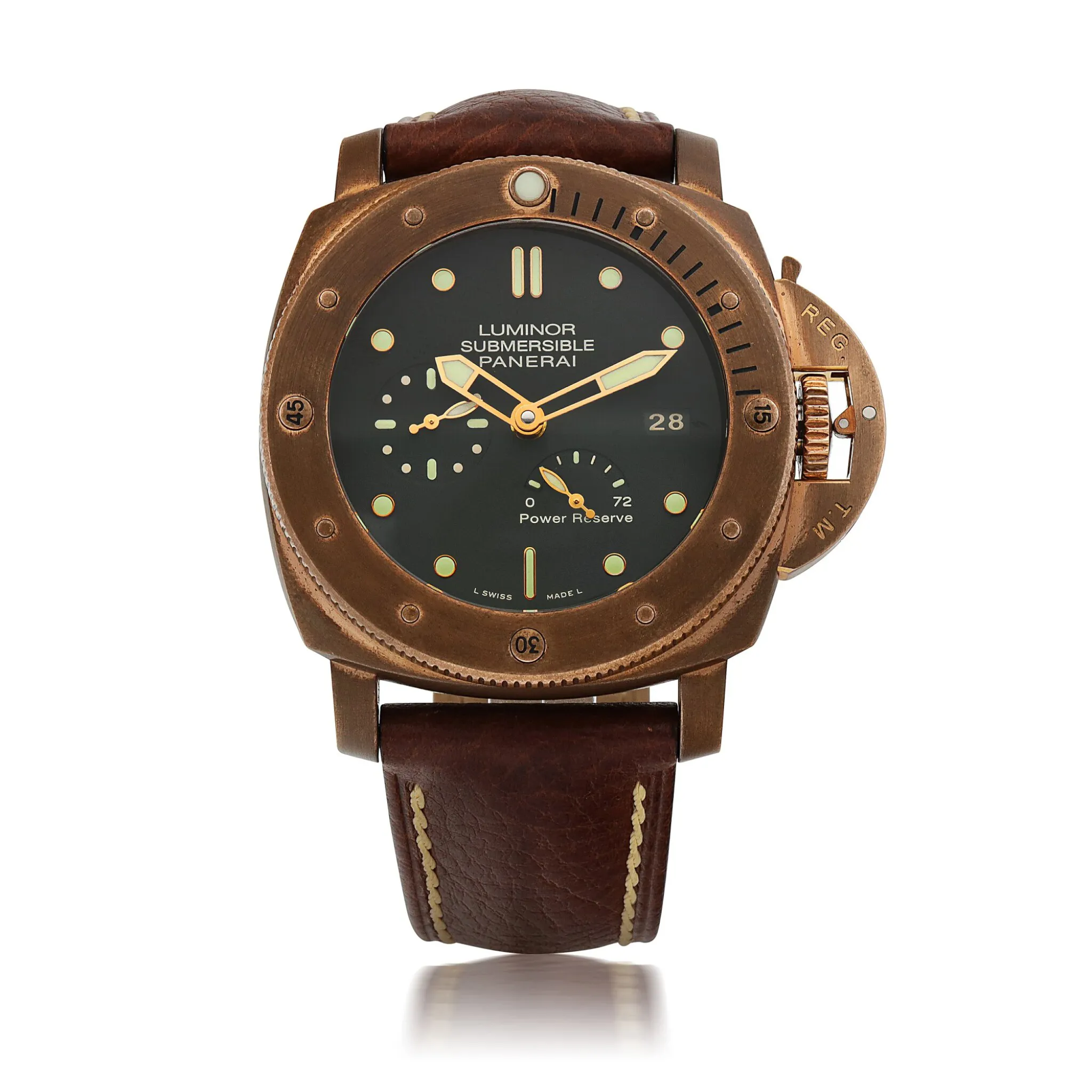 Panerai Submersible PAM 00507 47mm Bronze Green