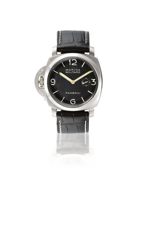 Panerai Luminor Marina Militare PAM217 47mm Stainless steel Black