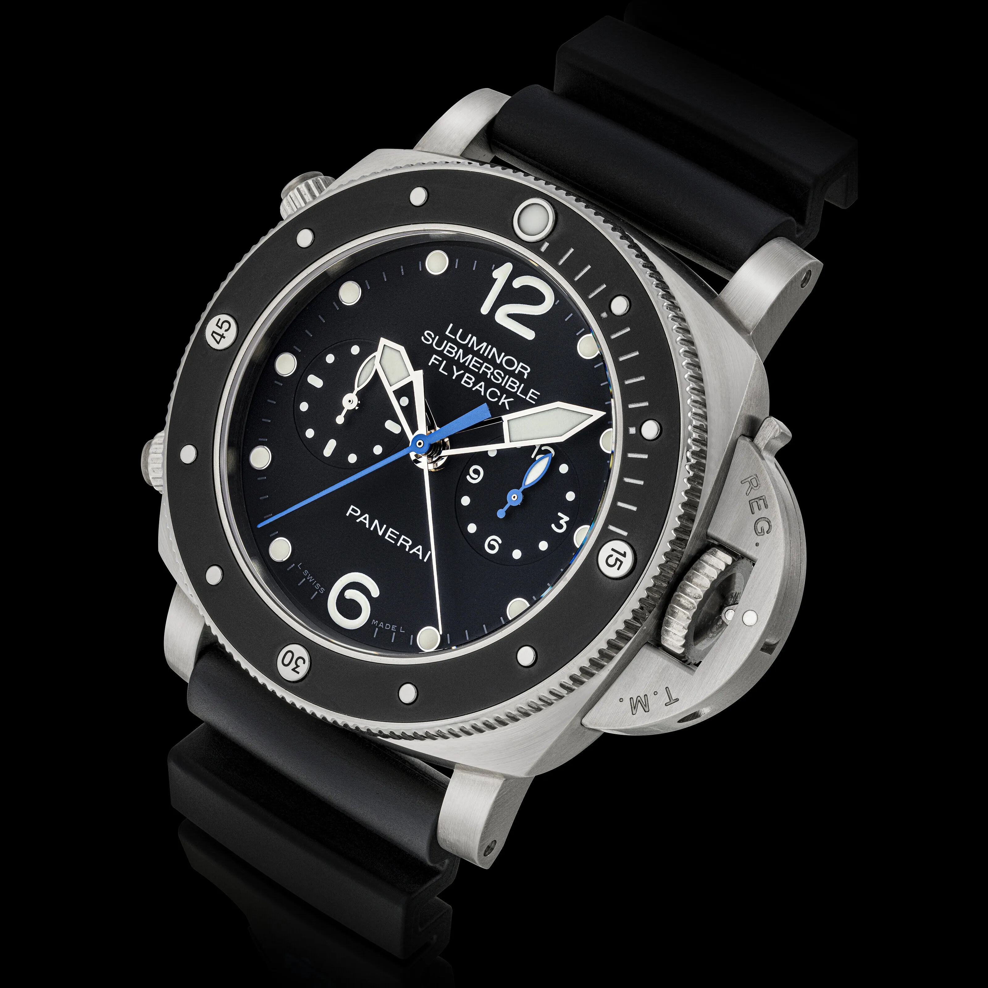 Panerai Submersible PAM 00615 47mm Titanium Black