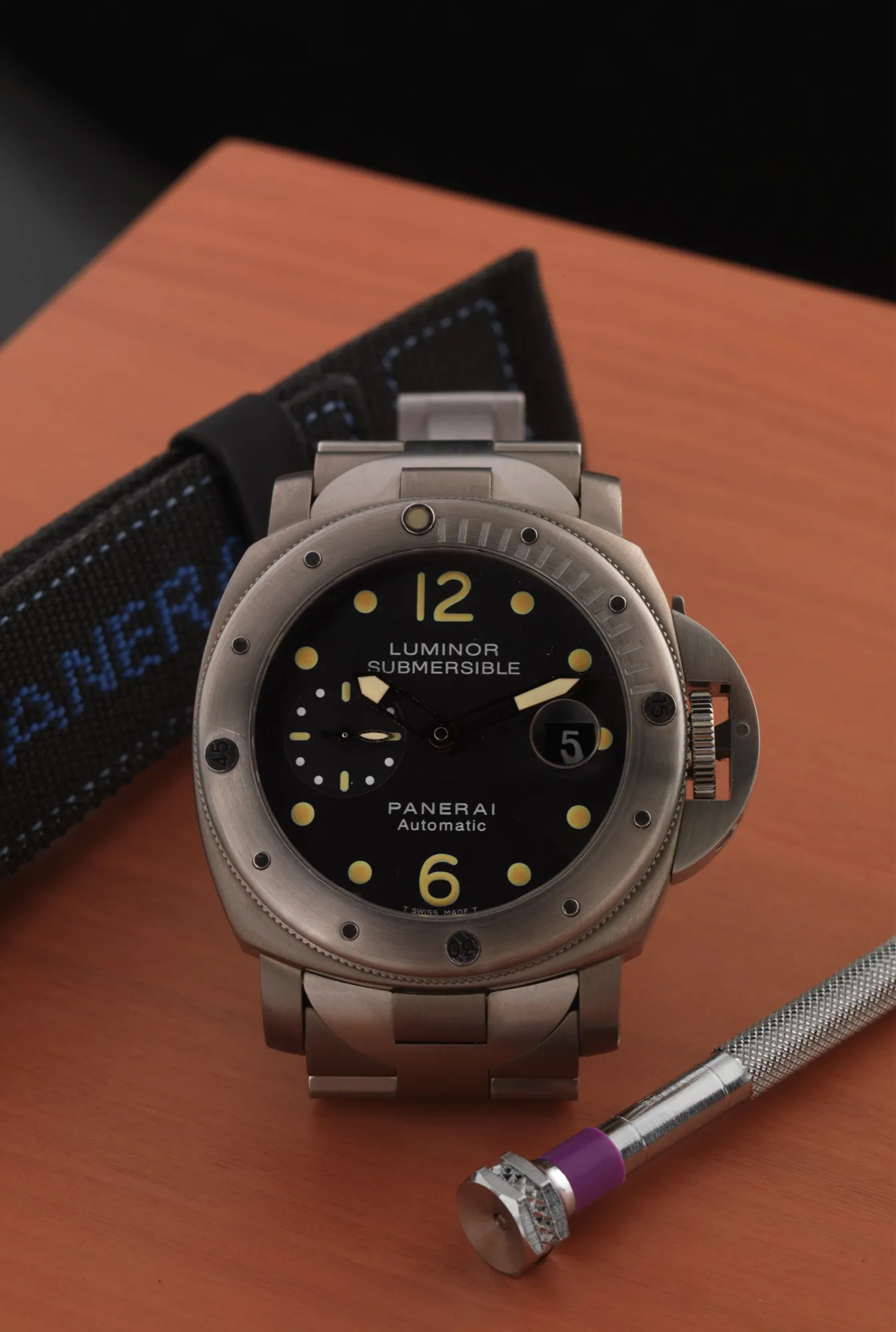 Panerai Luminor OP 6566 44mm Titanium Gray