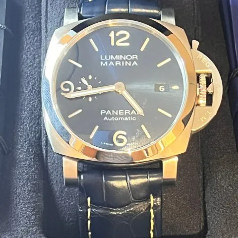 Panerai Luminor 1950 PAM01313 44mm Steel Blue